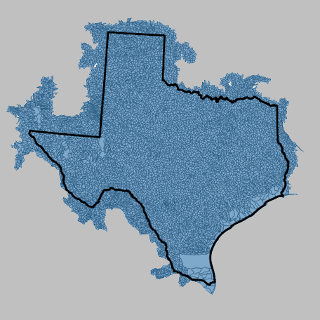 Texas HUC-12 Watersheds